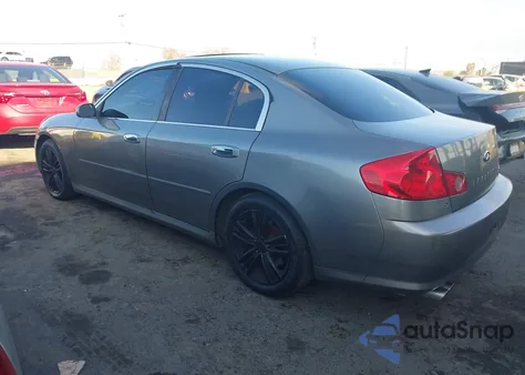 2005 Infiniti G35 from USA, damaged, VIN JNKCV51E55M203342